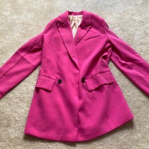 Pink blazer